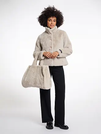 RINO&PELLE | Tasche - Shopper in Felloptik DAAN | creme